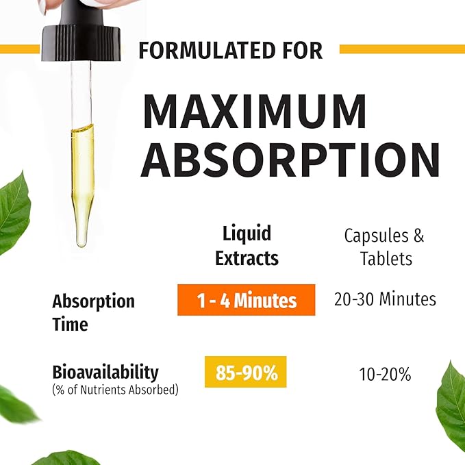 NUSAVA (4 Pack) Organic Vitamin D3 K2 Drops with MCT Oil Omega 3, 5000 IU, Maximum Strength Vitamin D Liquid - No Fillers, Non-GMO Liquid D3 for Faster Absorption & Immune Support (Vanilla, 4 Fl Oz)