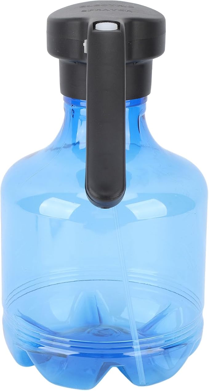 3L Electric Watering Plant Spray Bottle, Automatic Garden Sprayer Can with 800mAh Rechargeable Battery and Rotating Nozzle, for Indoor Outdoor Plants Car Pet Cooling (Blue)