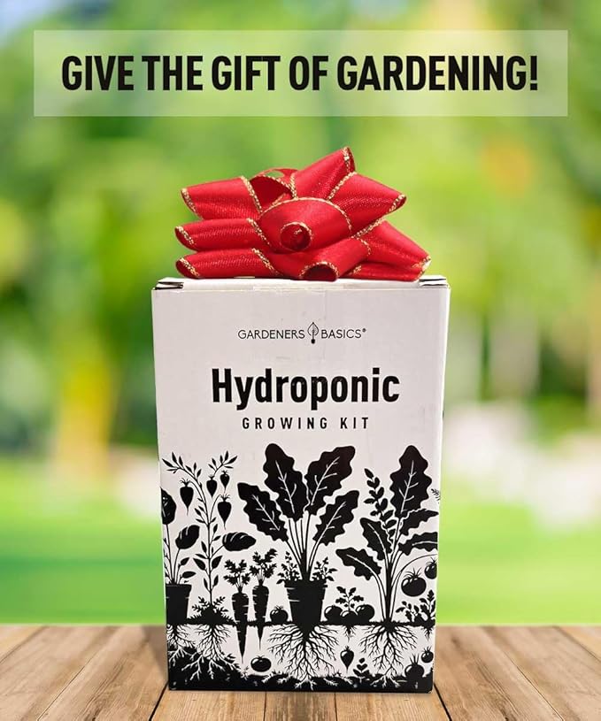 Ghost Pepper Hydroponic Growing Kit - Grow Your Own Bhut Jolokia Peppers - Non-GMO Heirloom Seeds, Complete Indoor Hydroponic Grow Kit, Hot Chili Gardening Gift for Spicy Lovers, Easy to Grow & Plant