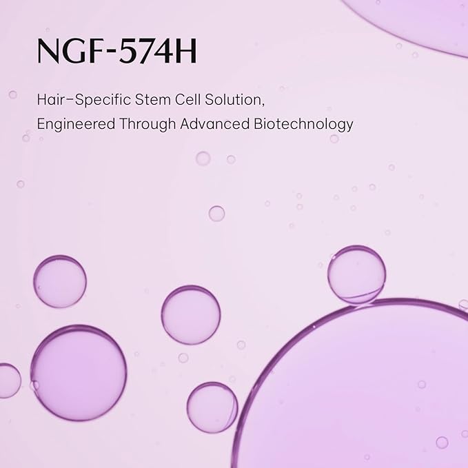 CELONIA 574H Bio Cell Care Hair Booster, Anti Hair Loss Cell Growth Factors Treatment, Stem Cell Serum For Hair Regrowth & Healthy Scalp, Intensive Care For Scalp, Crown & Hairline (5MLx10 Vials)