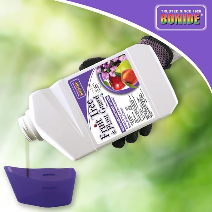 Bonide Fruit Tree & Plant Guard, 32 oz Concentrate, Multi-Purpose Fungicide, Insecticide and Miticide for Home Gardening