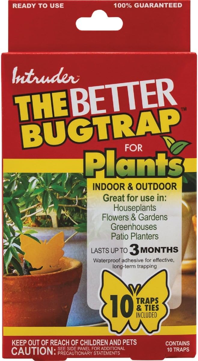 Intruder 21085 The Better Bugtrap for Plants with Hangties 10 Pack