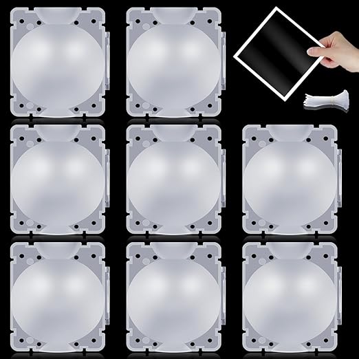 SupKing 8 Pcs Plant Rooting Grow Propagation Ball Air Layering Pods Clear Assisted Cutting Rooting Reusable Plant Rooting Device High Pressure Ball Grafting Device Root Box for Plants