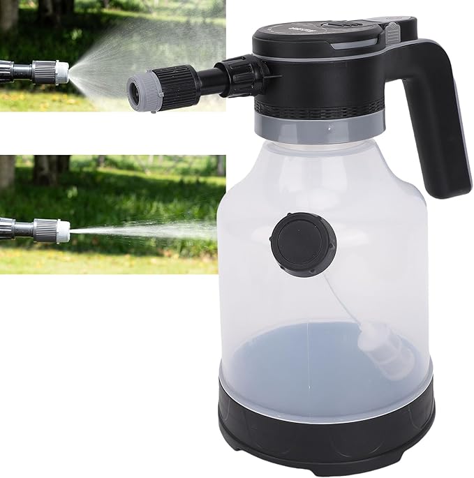 MAVIS LAVEN Electric Plant Spray Bottle, Rechargeable 3L Garden Sprayer with 360° Rotating Nozzle 2 Spray Modes for Plants Pet Cooling Humidifying