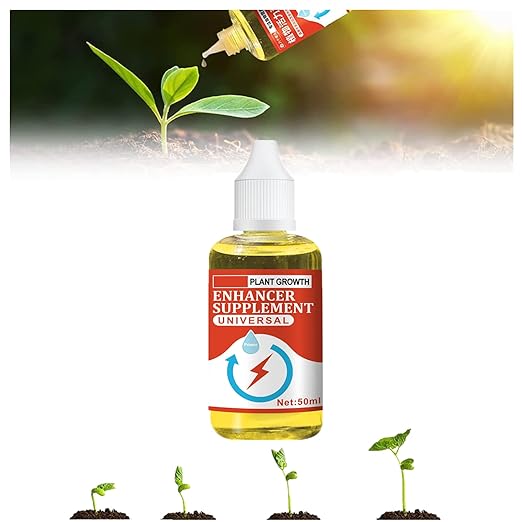 Plant Growth Enhancer Supplement - Rooting Hormone for Cutting Plant, Take Root Rooting Hormone Supplement for Transplant and Rescue The Disease Seedlings, Grow New Plants from Cutting (1pc)