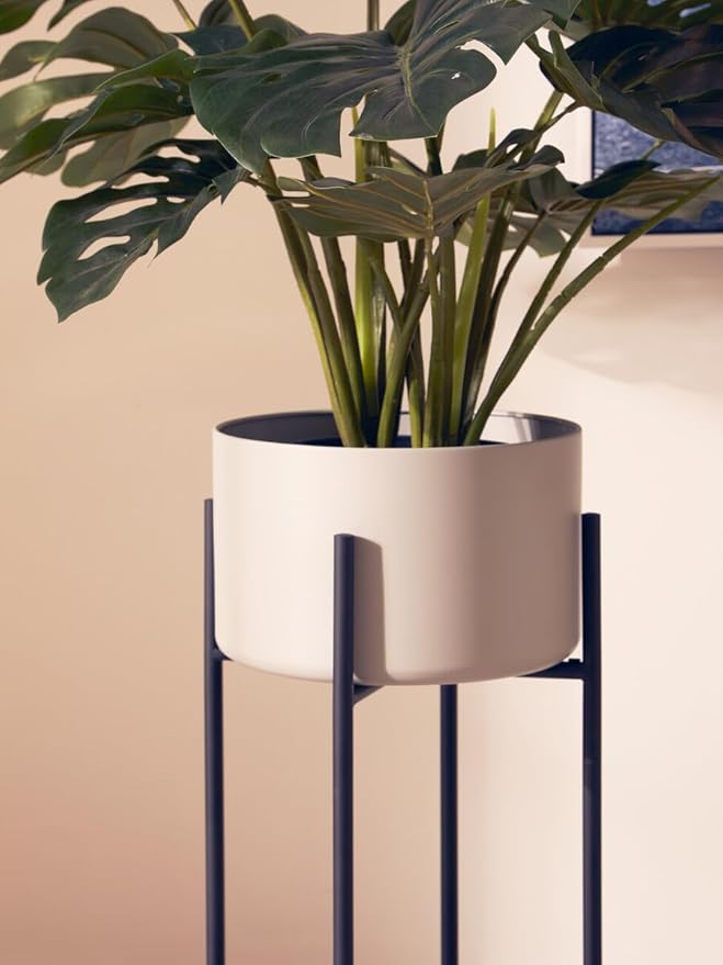 Premier Housewares Planters, Black, Grey, One Size