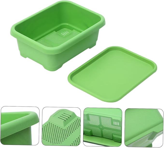 SUPVOX Herb Growing Kit Indoor Vegetable Planting Container Simple Design Practical for Gardening