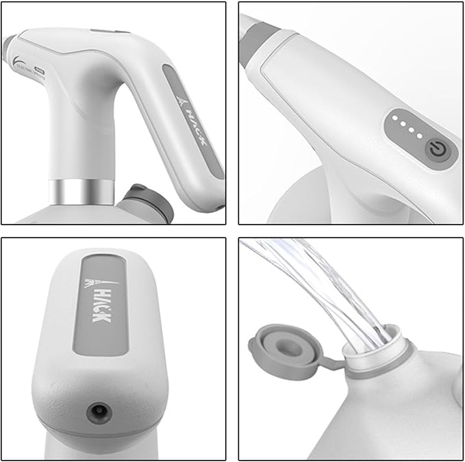 2000ml Electric Plant Sprayer Bottle Automatic Sprayer for Car Detailing and Home Use with Convenient Water Inlet