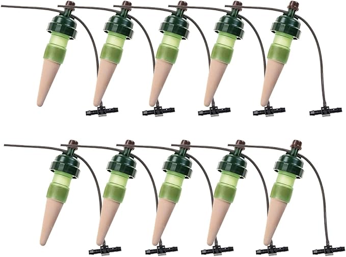 Tropf Blumat - 5 Inch Sensor | Blumat Watering System | Watering Indoor Potted Plants | Water Outdoor Bed Garden | Automatic Watering Irrigation (10-Pack)