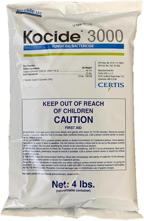 Certis - Kocide 3000-O - Fungicide/Bactericide - 4lbs