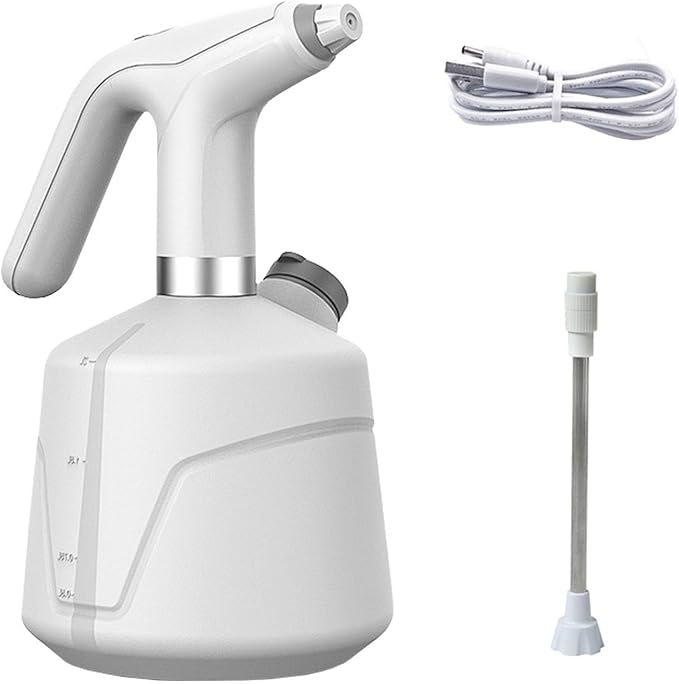 2000ml Electric Plant Sprayer Bottle Automatic Sprayer for Car Detailing and Home Use with Convenient Water Inlet