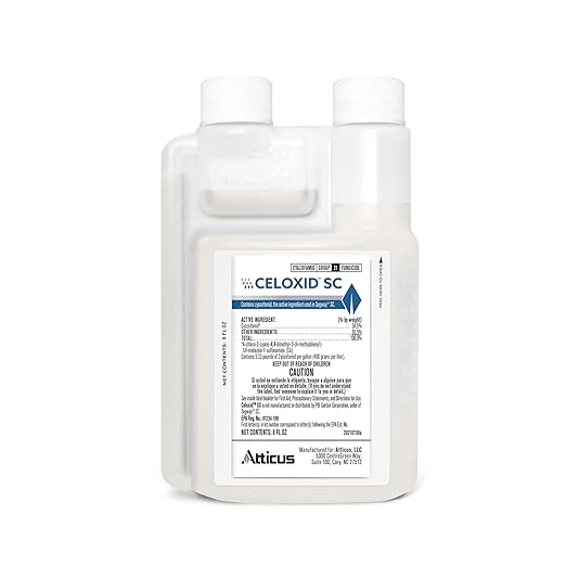 Atticus Celoxid SC Fungicide (8 oz) - Controls Blights, Mildews, Pythium, and Root Rot - 34.5% Cyazofamid