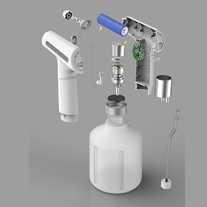 Electric Spray Bottle Automatic Rechargeable Portable High Pressure Mist Plant Sprayer Watering Can for Gardening