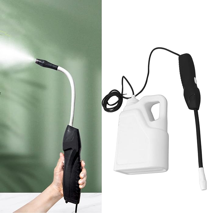 FLEXMAN Electric Pump Pressured Sprayer, Battery Powered Sprayer with Adjustable Rotating Nozzle, Electric Sprayer for Garden, Lawn, Household Plant Spray