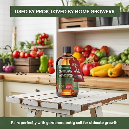 Liquid Power Carrot Fertilizer - Premium Liquid Plant Food for Carrots - Fast-Acting Concentrate for Growth, Strong Roots & High-Yield Harvest - 32 oz - Indoor & Outdoor Use