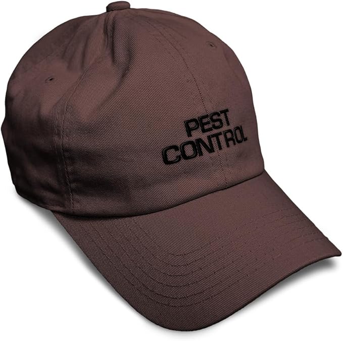 Custom Soft Baseball Hat Embroidered Dad Hat Pest Control Occupation B Embroidery Men & Ladies Baseball Cap