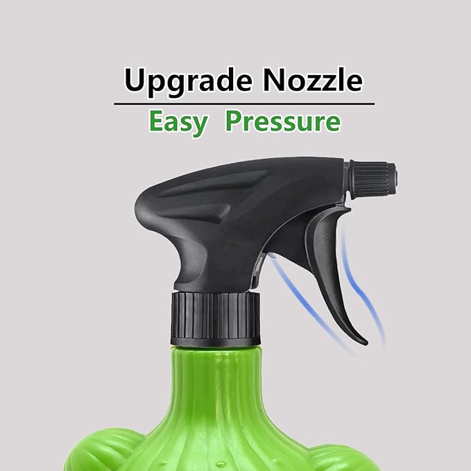 Plant Mister Spray Bottle，Spray Bottle for Indoor and Gardens, Continuous Water Mist Sprayer for Plants, Flowers, Cleaning (green 600ml/20oz)