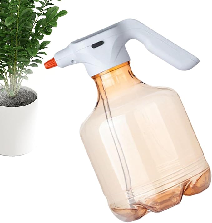 Spray Bottles Mist Sprayer – Electric Mist Sprayer, Transparent Cleaning Tool | USB Rechargeable Container, 3L Multifunction Bottle for Gardening Tasks, Plant Watering, Home Cleaning, Outdoor Use