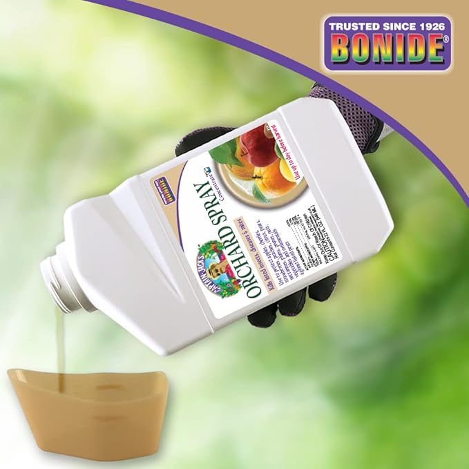 Bonide Captain Jack's Citrus, Fruit & Nut Orchard Spray, 32 oz Concentrate, Multi-Purpose Fungicide, Insecticide and Miticide