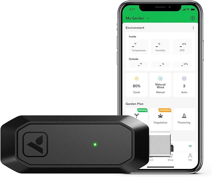 VIVOSUN GrowHub Controller E25 for Grow Tent Cooling Ventilation Lighting, Supports Smart Grow System Devices, Easy to Install & Use, WiFi App Controllable, Expansion Port for E42A+/E42A/E42