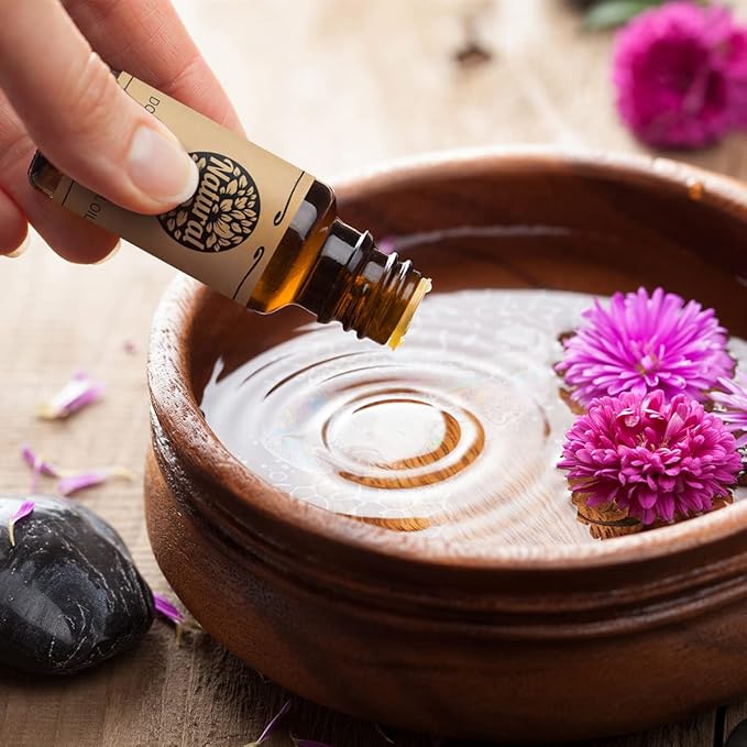 AKARZ Camphor Essential Oil Natural Organic Pure Premium Therapeutic Camphor Oil for Skin Body Hair Care,Diffuser, Candle,Soap,Making, DIY,Massage Aroma 0.34 Fl Oz (10ml)
