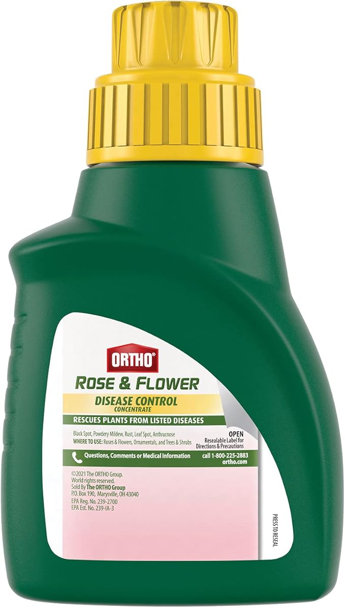 Ortho Rose & Flower Disease Control Concentrate, 16 oz
