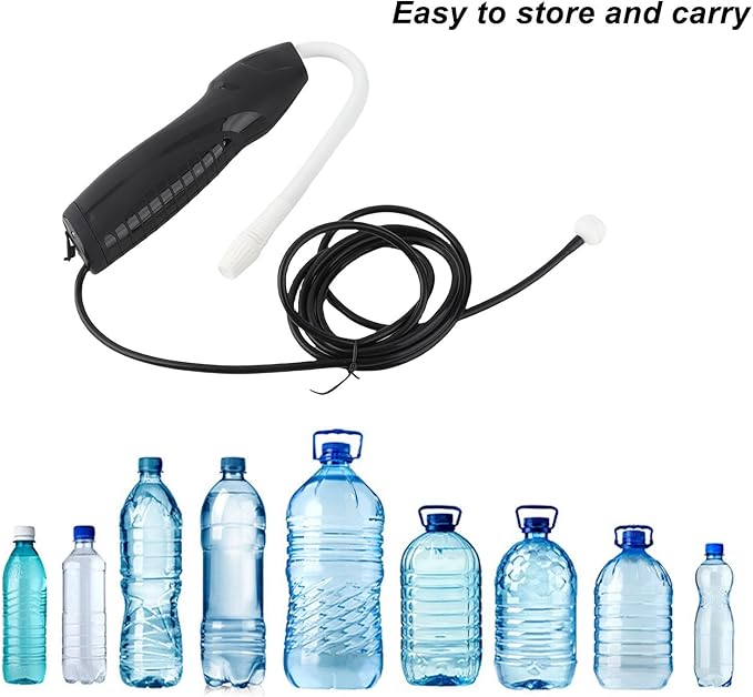 Electric Sprayer, 500mAh Battery Powered Garden Sprayer, Bendable Adjustable Nozzle, Comfort Handle with 6.6ft Tube, Automatic Handheld Gardening Tools for Watering
