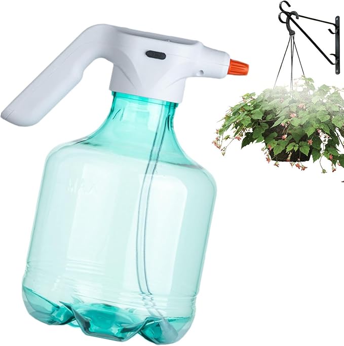 Spray Bottles Mist Sprayer – Electric Mist Sprayer, Transparent Cleaning Tool | USB Rechargeable Container, 3L Multifunction Bottle for Gardening Tasks, Plant Watering, Home Cleaning, Outdoor Use