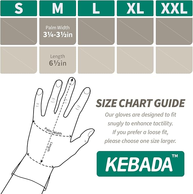 Kebada Gardening Gloves for Women, 6 Pairs Latex Coated Womens Work Gloves, High Visibility, Medium, Lilac & Yellow
