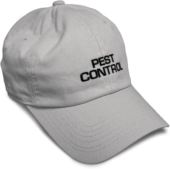 Custom Soft Baseball Hat Embroidered Dad Hat Pest Control Occupation B Embroidery Men & Ladies Baseball Cap
