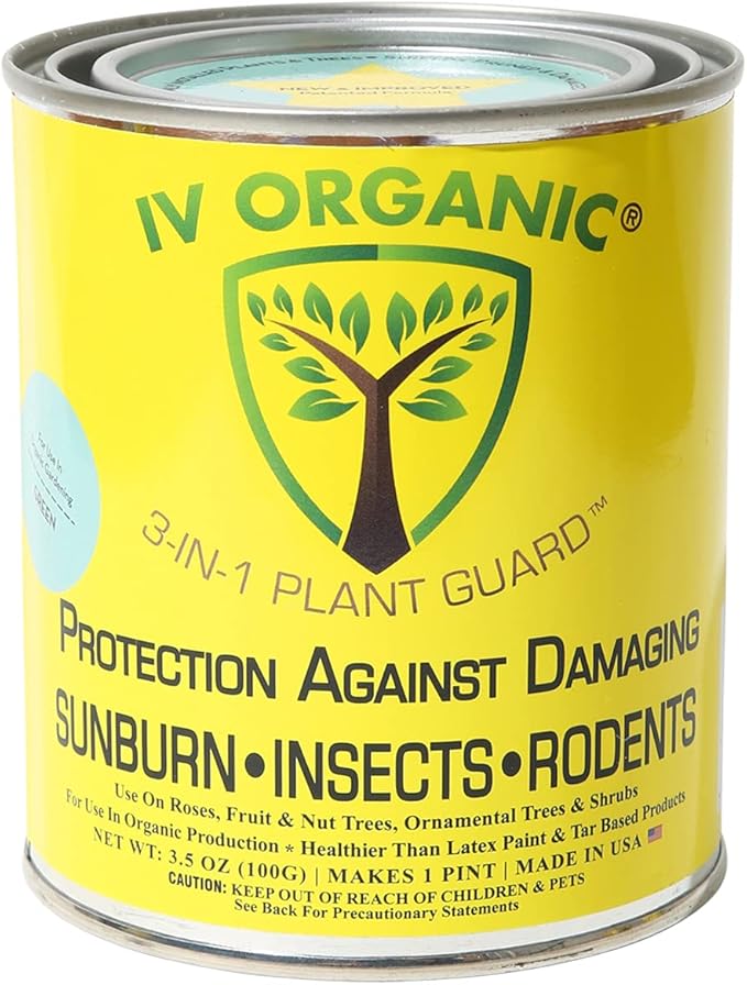 IV Organic 3-in-1 Plant Guard, 1 Pint (Green)