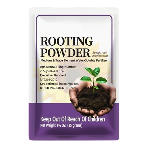 Rooting Powder for Cuttings, with Important Early Growth Support, 35g, Root Growth Stimulator Plant Booster, Indoor Plant Fertilizer, Promotes Healthy Stem, for Citrus, Vegetables, Orchids