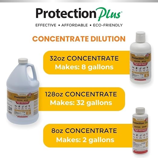 Environmental Plant Management Protection Plus Ready To Use | Oil-Free Contact Insecticide for Plants | Kill Aphids, Whiteflies, Spider Mites & Other Soft-Bodied Pests | Natural | Indoor & Outdoor Use
