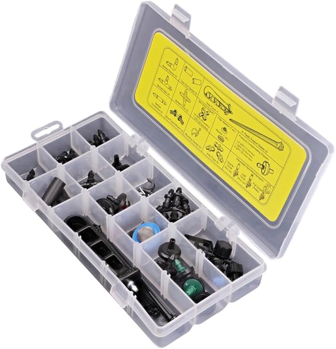 Raindrip R558DT Fix-A-Kit Repair Set , Black