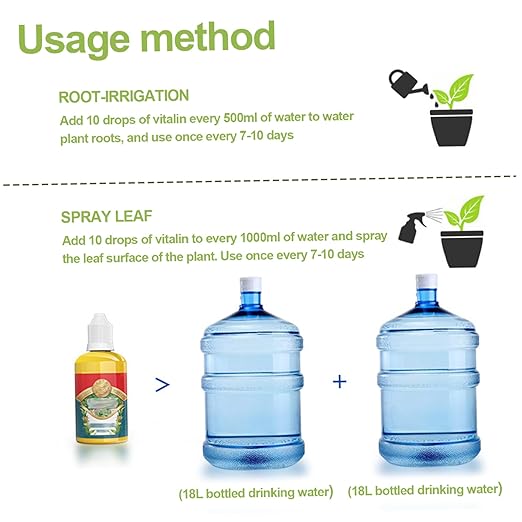 2Pcs Root Booster for Plants, Flowers, Vegetables, Fertilizer for Improving Growth, Nutritious Liquid Fertilizer, Perfect for Gardener, 50ml Houseplant