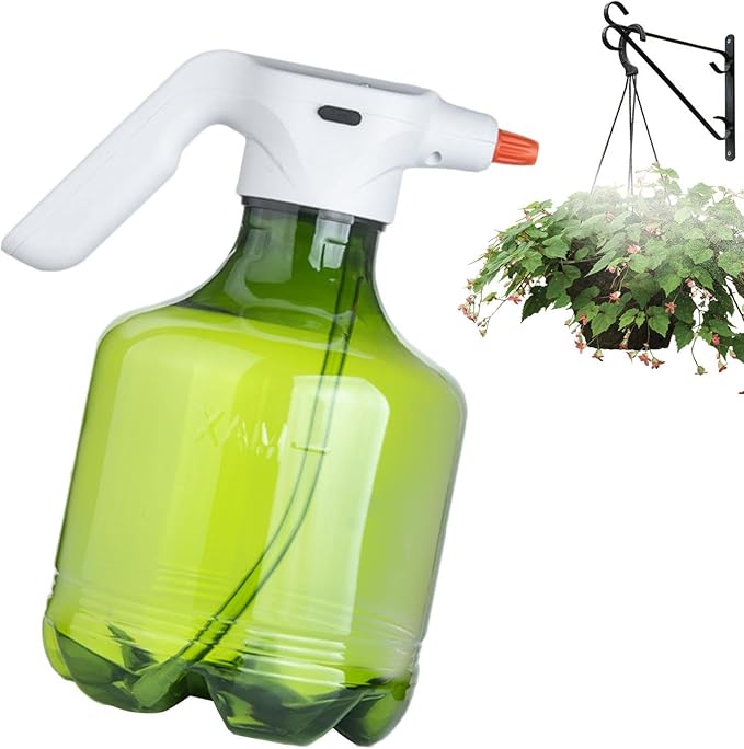 Spray Bottles Mist Sprayer – Electric Mist Sprayer, Transparent Cleaning Tool | USB Rechargeable Container, 3L Multifunction Bottle for Gardening Tasks, Plant Watering, Home Cleaning, Outdoor Use