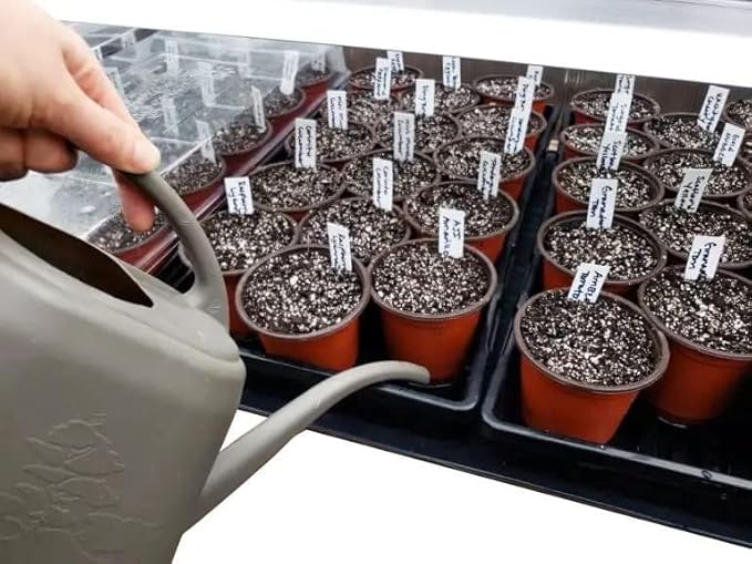 4 Inch Plastic Plant Labels for Seedlings, Flexible Waterproof Plant Tags, Vegetable Gardening Stake Tags for Potted Plants and Outdoor Garden, White, 10,000 Pcs