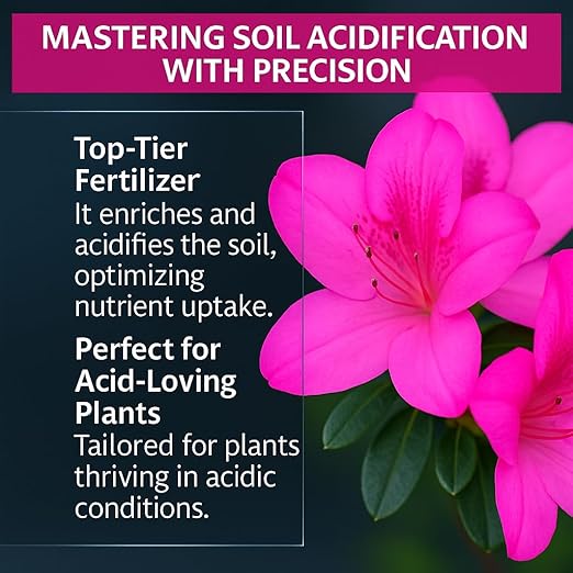 𝐁𝐄𝐒𝐓𝐒𝐄𝐋𝐋𝐄𝐑 Premium 8-4-8 Acidic Fertilizer for Azaleas, Camellias, Hydrangeas, Blueberries, Gardenias, Magnolia Trees, Evergreens and Rhododendrons - Ideal Iron-Rich Plant Food - 2 QUARTS