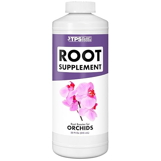 Root Stimulator for Orchids – Liquid Root Supplement with Kelp & Probiotics for Stronger Roots & Better Nutrient Uptake, 32 oz