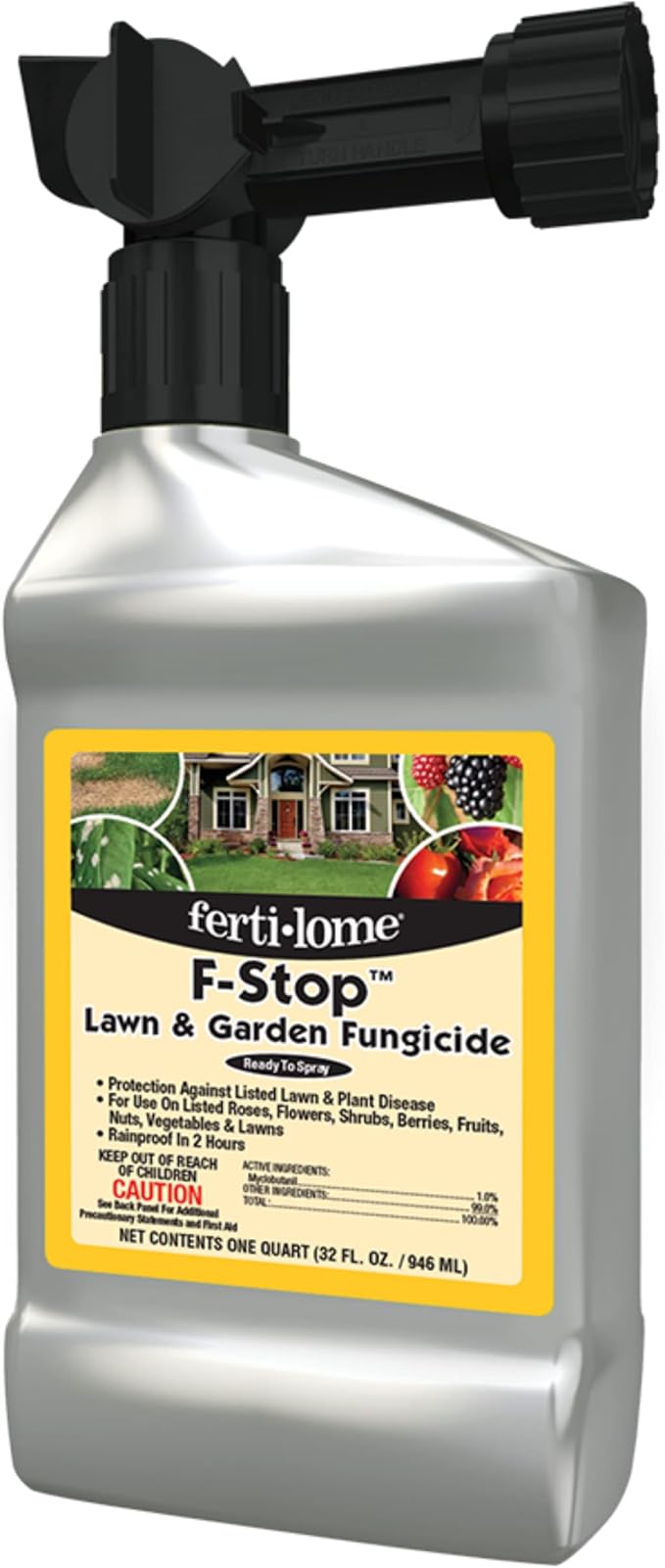 Fertilome (10765) F-Stop Lawn and Garden Fungicide RTS (32oz)