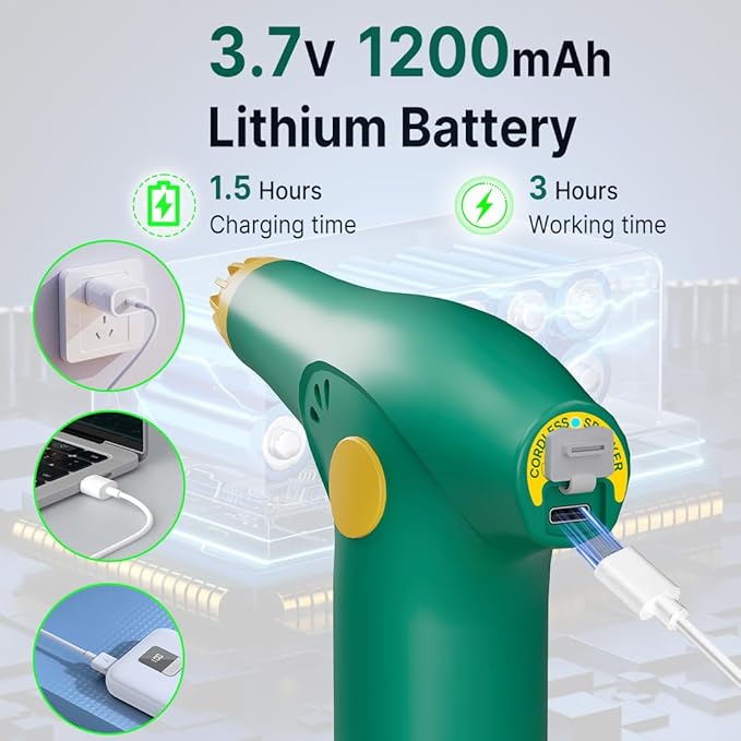 T TOVIA:Electric Sprayer, 1 Liter USB-C Battery Spray Bottle Powered, Rechargeable, Portable Garden ，Plant Misters for Inside， Outdoor and Indoor Plants,Cleans and Gardens, Handheld