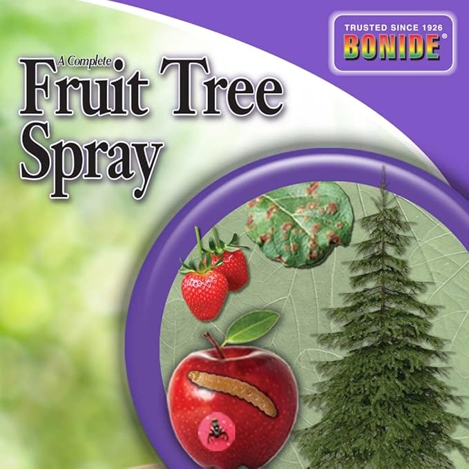 Bonide Captain Jack's Fruit Tree Spray, 32 oz Concentrate, Insect & Disease Control Spray for Organic Gardening