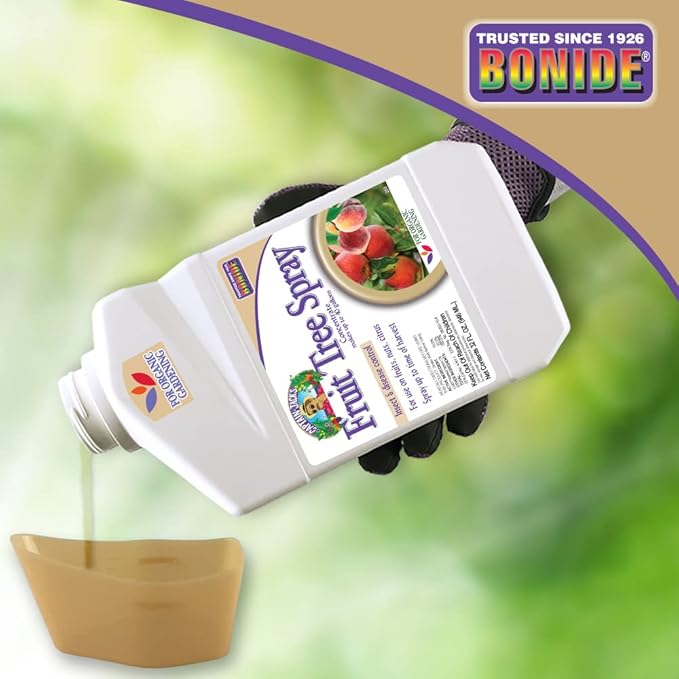 Bonide Captain Jack's Fruit Tree Spray, 32 oz Concentrate, Insect & Disease Control Spray for Organic Gardening