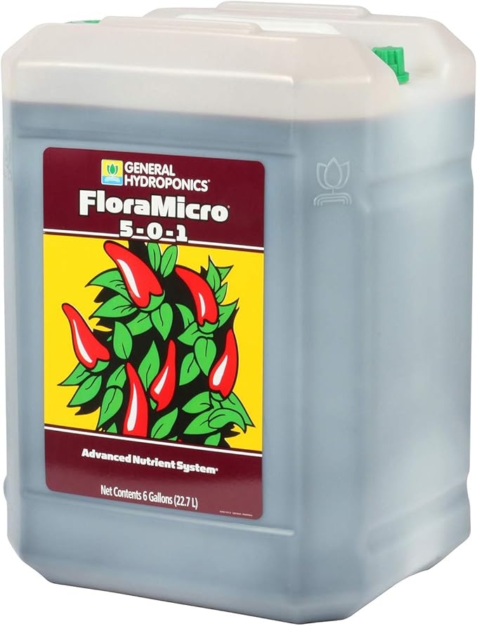 General Hydroponics FloraMicro, 6 Gallon