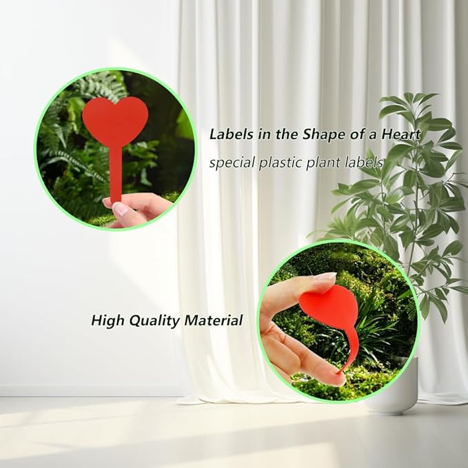 Plant Labels,120PCS Plastic Plant Tags Labels for Seedlings,Garden Labels Outdoor Waterproof,Garden Markers for Plants Outdoor,Gardening Supplies,Gifts for Gardening Lover