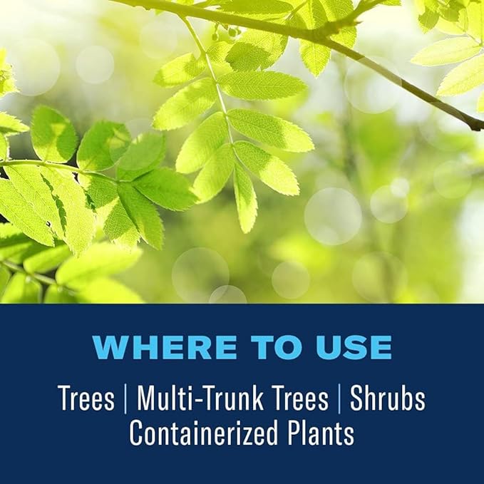 BioAdvanced 12 Month Tree & Shrub Protect and Feed Granules - Apply & Water In - Insect Control and Plant Food - Up to 12 Months Protection - 10 lb Bottle
