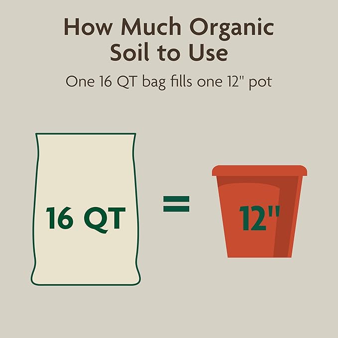 Miracle-Gro Organic Indoor Potting Mix - Protects Against Over and Under Watering, Planting Soil for Indoor Container Plants, Houseplants and Starter Plants, OMRI Listed, 16 qt.