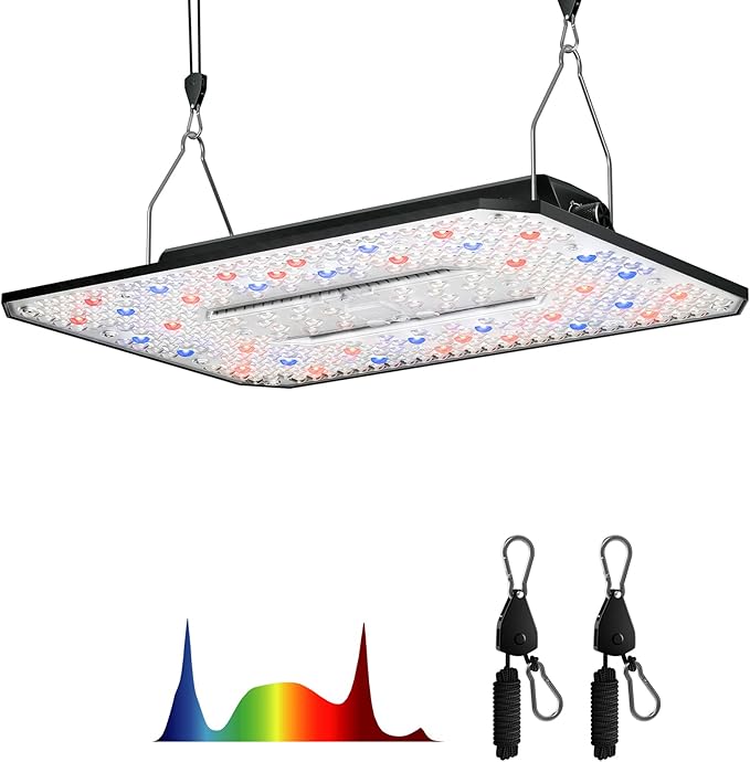 UAP1200 LED Grow Light for Indoor Plants, 120W Plant Lights with Commercial Full Spectrum, Dimmable, High Efficiency, Deeper Penetration Growing Lamps for Seedlings Veg Bloom in 2x2, 3x3 Grow Tent
