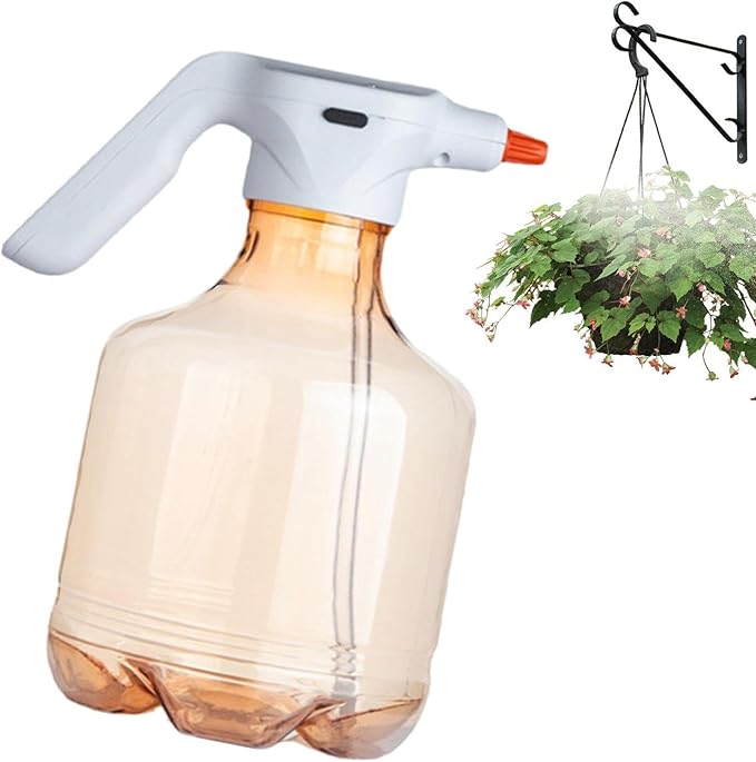 Spray Bottles Mist Sprayer – Electric Mist Sprayer, Transparent Cleaning Tool | USB Rechargeable Container, 3L Multifunction Bottle for Gardening Tasks, Plant Watering, Home Cleaning, Outdoor Use