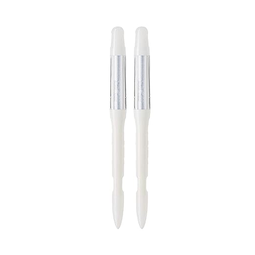 Sustee Aquameter (Small White Refillable - Bundle of 2) - House Plant Soil Moisture Meter, Humidity Sensor Probe, Water Level Indicator - Best for Indoor Potted Plants